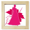thumbnail image 1 of women posture shadow Square Picture Frame Wall Tabletop Display, 1 of 3