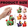thumbnail image 3 of XIANXIAN 2026 Year of The Horse Chinese New Year Ornaments, Cute Hanging Horse Plush Mascot Figurine, 2026 Chinese Zodiac Ornaments Spring Festival Decorations New Year Gifts (6.3In), 3 of 6