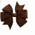 thumbnail image 2 of 5 different colors Ribbon Hair Clips 3.15" Hair Bows Alligator Clips hair bows for toddler girls them on your Hair, 2 of 5