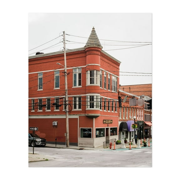 Rutland Architecture 01 - Rutland Vermont Photography Unframed Wall Art Print 8 x 10 inches