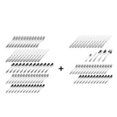 thumbnail image 1 of 101 Pièces 18-0 Ensemble de Noblesse en Acier Inoxydable, 1 of 1