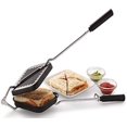 thumbnail image 1 of Sándwiches y tostadas para hacer sándwiches con utensilios de cocina antiadherentes, color negro, 1 of 5