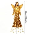 thumbnail image 3 of FeiBiQiuBi Solar Angel Remembrance Garden Light, Angel Blessing Fountain with LED Lighted Statue, Solar Powered Outdoor Garden Decor, for Yard Lawn and Christmas Decoration, 3 of 7