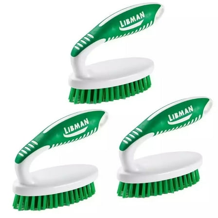 Libman Small Space Scrub Brush (3-Pack)