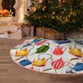 thumbnail image 5 of Sikiie Watercolor Teapots Christmas Tree Skirt, Christmas Tree Decorations, Christmas Decor, Tree Mat Decoration(30-48IN)-30", 5 of 6