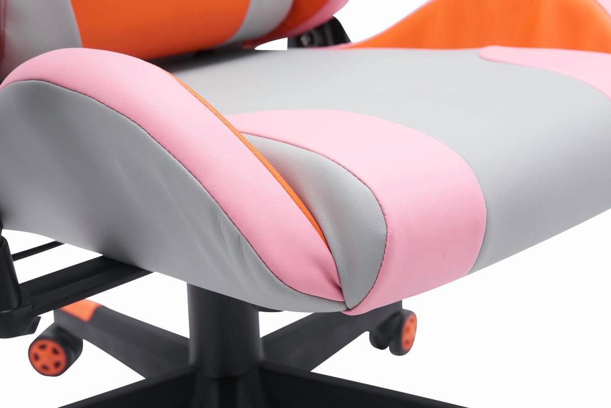 Chaise de Jeu Zoya, Gris/Orange