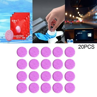  Lystaii 80pcs Car Windshield Glass Washer Tablets Solid  Concentrated Effervescent Tablets Glass Washer Tablets Car Wiper Cleaning  Tablets for Window Windshield Car Home Kitchen : Automotive
