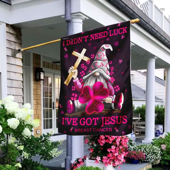 Flagwix Breast Cancer Decoration, Breast Cancer Awareness Flag - House Flag (30x40 in)