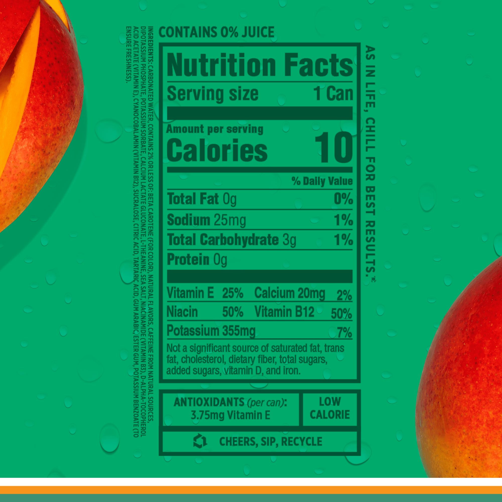 Sparkling Ice Energy Variety 12Pk. Energy Drinks with Vitamins + Antioxidants, Zero Sugar, Berry Blast, Maximum Mango, Power Punch flavors. 12 fl oz cans.