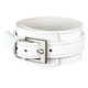 thumbnail image 2 of Brazalete de cuero Fernando Punk Biker de 3 cm para hombres y mujeres Blanco, 2 of 8