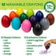 thumbnail image 2 of Crayones huevo Crayola, regalo niños pequeños, calcetines, 12 unidades, 2 of 3