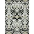 thumbnail image 2 of Addison Rugs Chantille Indoor/Outdoor Transitional Diamonds Black Washable Rectangle Rug, 9' x 12', 2 of 6
