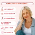thumbnail image 3 of Suplemento multivitamínico Peach Perfect Menopause para mujeres mayores de 45 años, 3 of 6
