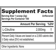 L Citrulline Powder 2000mg - EVLution Nutrition Plant Based Muscle Recovery Supplement Mix for Drink - Enhance Muscle Strength and Vascularity Powder for Men and Women