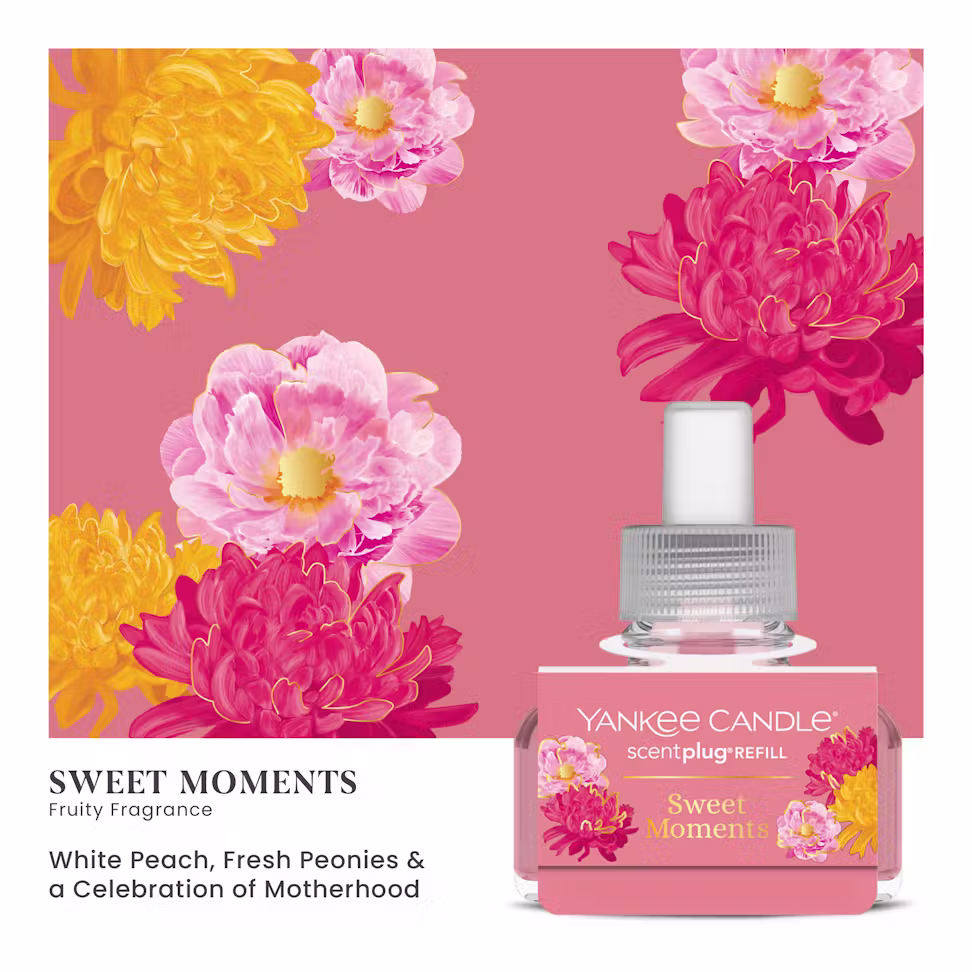 thumbnail image 4 of Yankee Candle Spring Wreath with Light Sensor Scent-Plug Air Freshener Base with a SWEET MOMENTS Fragrance Electric Refill, 4 of 4