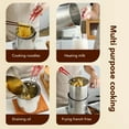 thumbnail image 3 of Contenedor De Aceite De Cocina, Cesta De Freidora, Filtro De Aceite, Antideslizante, Resistente, Seguro Para Acampar, 3 of 7