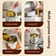thumbnail image 3 of Contenedor De Aceite De Cocina, Filtro De Aceite Multifuncional, Cesta De Freidora Segura Y Resistente Para Cocina, 3 of 7