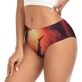 thumbnail image 2 of Fotbe Shark Underwater Vortex Calzones Estampados para Mujer – Ropa Interior de Algodón, Cómoda, Suave y Elástica-Medium, 2 of 6