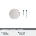 thumbnail image 4 of Amerock Balata 1 inch (25mm) Diameter Polished Nickel Cabinet Knob, 4 of 6