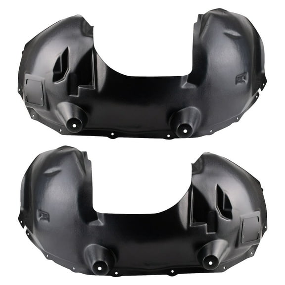TRQ Front Inner Fender Liner Set Fits Select 2006-2010 Jeep Commander CH1250129 CH1251129