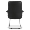 thumbnail image 4 of HON Traction Guest Chair with SofThread Leather, in Black (HVL102), 4 of 5