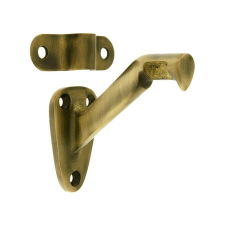 

Deltana HRB325U5 Hand Rail Brackets; 3-5/16 Projection; Antique Brass Finish