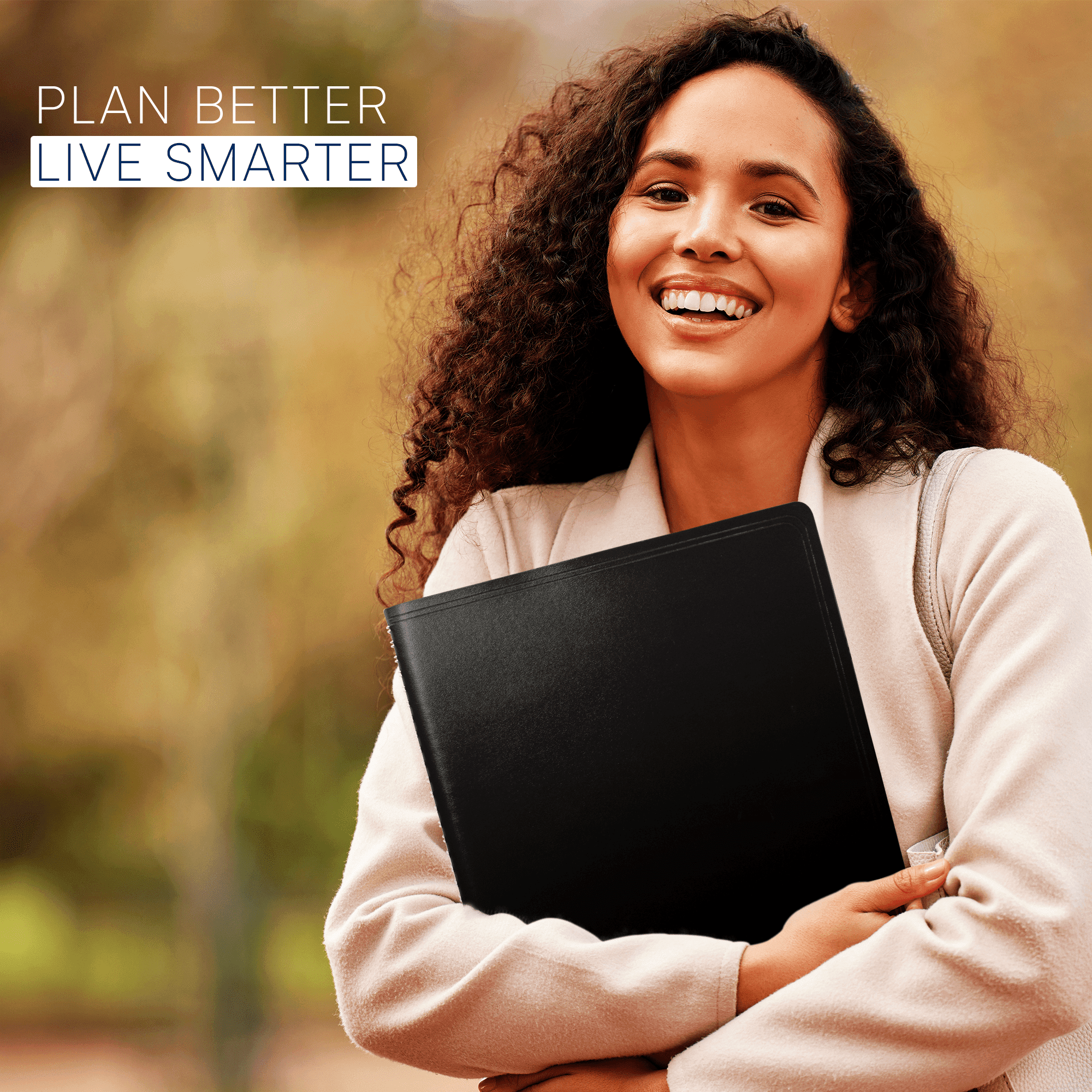 Ensight Appointment Books & Planner - July 2024 to June 2025 - Tabs, Hourly, Daily, Weekly & Monthly - Business & Personal-Black
