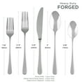 thumbnail image 5 of Cambridge Harmonize Mirror 20-Piece Forged Stainless Steel Flatware Set (Service for 4), 5 of 8