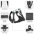 thumbnail image 6 of Fotbe Turtles And Seahorses Pattern Dog Harness, No-Pull Pet Harness with 2 Leash Clips, Adjustable Soft Padded Dog Vest with Easy Control Handle for Large Dogs-X-Large, 6 of 6