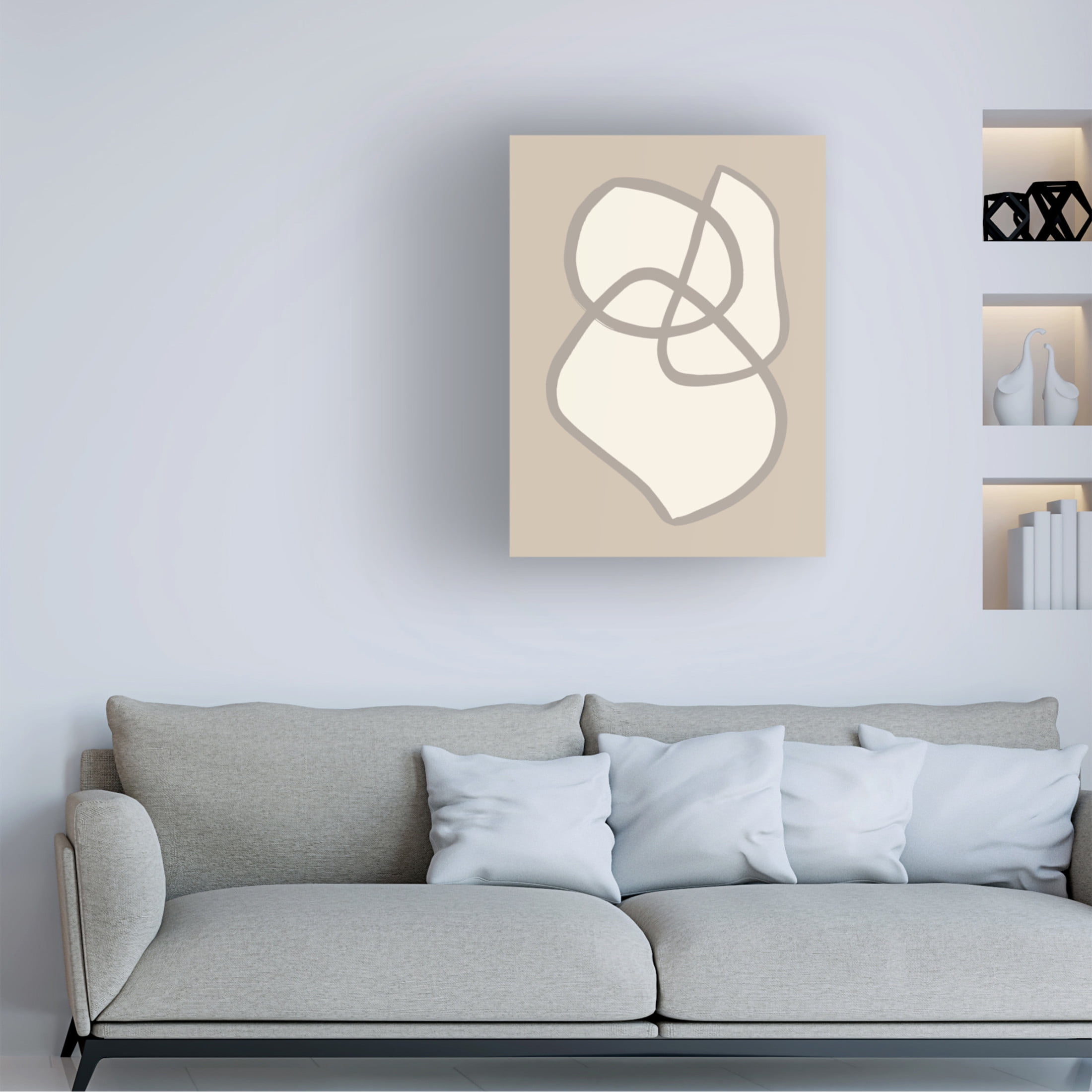 Trademark Fine Art Pictufy Studio Shape 11 Canvas Wall Art