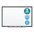 thumbnail image 2 of Quartet Classic Nano-Clean Magnetic Dry-Erase Board, 36" x 24" (3' x 2'), Black Aluminum Frame, 2 of 11