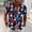 Blue-2, variant on USA 250th Anniversary T-Shirt, 4th of July Hawaiian Shirt , America 1776, 2026 USA 250th Anniversary Shirt Celebration