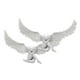 thumbnail image 1 of 2x Vintage Angel Wing Figurine 3D Embrace Angel Statue Oficina Decoración de, 1 of 9