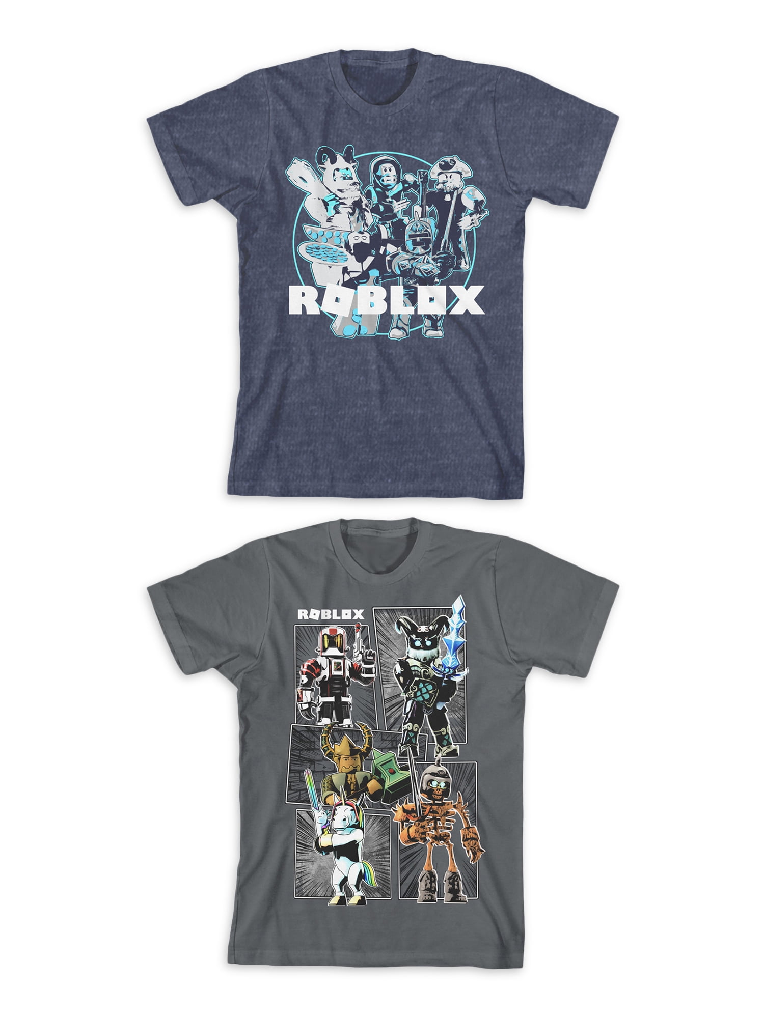boys-roblox-characters-graphic-t-shirt-2-pack-size-4-18-walmart