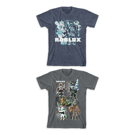 Roblox Roblox Boys Warriors Graphic T Shirts 2 Pack Sizes 4 18 Walmart Com Walmart Com - warriors vest roblox