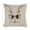 style, variant on Summer Pillowcases Cute Rabbit Customize Letter E Cushion Pillow Cover 16"x16" Cute Rabbit with Flowers Farmhouse Pillow Cover for Sofa Couch