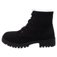 thumbnail image 2 of Bixock Boots for Women Fleece Lined Thick Warm Snow Boots Large Size Round Toe Slip On Warm Comfortable Fall Winter Outdoor Women Shoes, 2 of 9