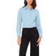 thumbnail image 1 of BODY DE MUJER INSPIRE CHIC CON CUELLO Y CIERRE DE BOTÓN, MANGA LARGA, CAMISA DE TRABAJO, TALLA L, AZUL CLARO, 1 of 6