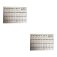 thumbnail image 4 of Eigraketly Piano Sticker Thin Keyboard Stickers Stave Glue Supplies Educational No Safety Note Accessories Instrument Training Workmanship Blanco negro 2piezas, 4 of 6