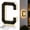 Letter C, variant on Solar Powered House Number Light, 9 Inch Large Modern LED Address Number & Letter Sign, Waterproof Outdoor Wall Mounted Address Plaque with Screw Mount & Adhesive Options for House, Garage, Fence (1)