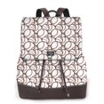thumbnail image 1 of Disketp Cute Baseball Mochila de Cuero para Mujer, Bolso de Espalda Antirrobo con Estilo para Viaje, Trabajo y Uso Diario, 1 of 4
