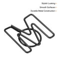 thumbnail image 4 of Uxcell Paper Clip Coated Letter M Shape Alphabet Clips Bookmarks Black for Organize Office Home, Pack of 100, 4 of 6