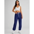 thumbnail image 2 of GHSDFBB Women's Cinch Bottom Sweatpants High Waisted Athletic Joggers, 2 of 6