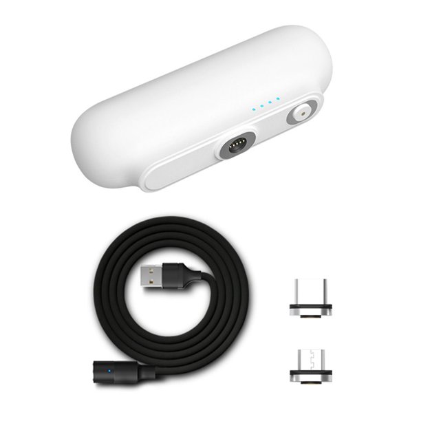 Fuente de energía magnética que lleva fácil del banco del poder del cargador 2600mah mini para el teléfono