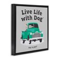 thumbnail image 3 of Stupell Industries Eclectic Black Floating Frame Canvas Art, 18 x 18, by Dog Is Good, 3 of 8