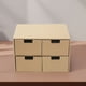 thumbnail image 3 of Organizador de papel, caja de almacenamiento para oficina, escritorio, cajón, organizador para documentos, caja de almacenamiento de papel, contenedor, cajón de papel, organizador de escritorio, cajón, 3 of 8