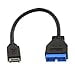 thumbnail image 3 of JSER USB 3.1 Front Panel Header to USB 3.0 20Pin Header Extension Cable 20cm for ASUS Motherboard, 3 of 4