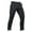 A-Black236, variant on XIAONU Cargo Pants For Mens Stretchy Slim Fit Straight Pants Elastic Waist Drawstring Outdoor Workout Pants