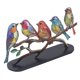 thumbnail image 1 of Adornos de arte de pájaros de metal, decoración de la serie de pájaros de metal Decoración de la serie de pájaros Decoración de pájaros Aspecto llamativo, 1 of 8