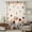 Flax, variant on Thanksgiving Sheer Curtains 45 Inches Long, Farmhouse Retro Pumpkin Flowers Leaves Light Filering Curtains, Breathable Simi Curtain Privacy Drapes for Kitchen Bathroom Lightweight Window Treatment